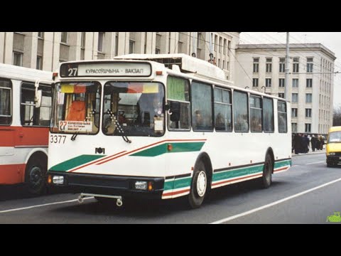 Видео: ИНФОРМАТОР троллейбусного маршрута №27 г. Минска (голос Эдуарда Данченко)