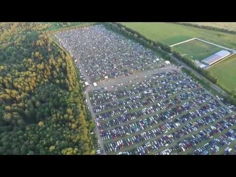 Видео: "Нашествие-2015" с высоты птичьего полёта