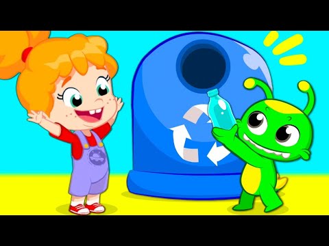 Видео: Учим экологию и формы с Груви ♻️ | Веселые мультфильмы для малышей | Учим цвета