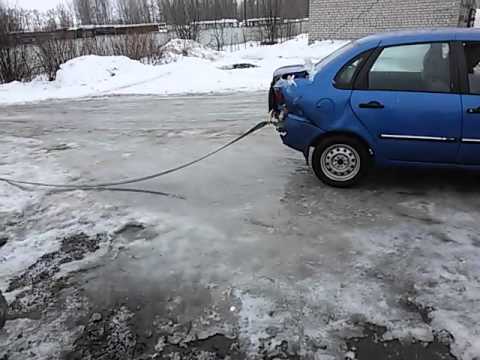 Видео: Ремон, вытягивание после дтп Лада Калина