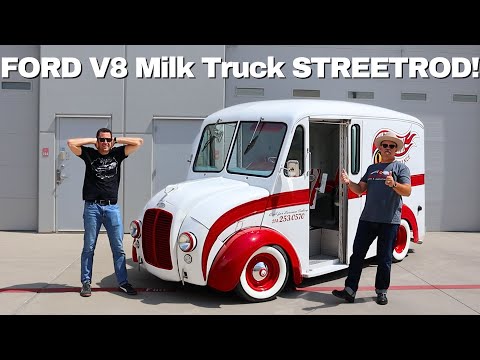 Видео: Молоковоз Divco с двигателем Ford V8! ЕДИНСТВЕННЫЙ Divco Lightning!