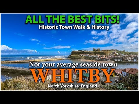 Видео: Лучший приморский город? WHITBY Северный Йоркшир - Прогулка и история WHITBY