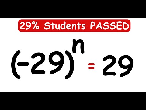 Видео: ОЛИМПИАДЫ В ГЕРМАНИИ || Как решить для n? || n = ? #математика