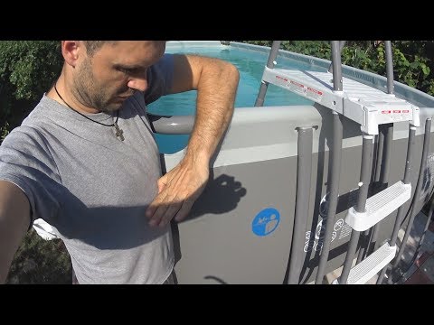 Видео: Cборка ПРЯМОУГОЛЬНОГО КАРКАСНОГО бассейна INTEX