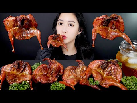 Видео: МУКБАНГ Маленький, Но Вкусный! Перепела На Гриле Real Sound MUKBANG | ASMR | EATING SOUND