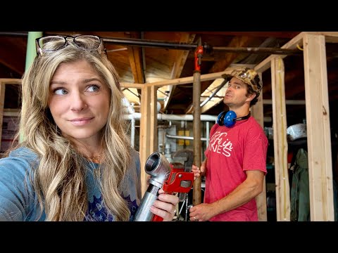 Видео: ПЕРВЫЙ СНЕГ... и нам пришлось отключить ОТОПЛЕНИЕ!