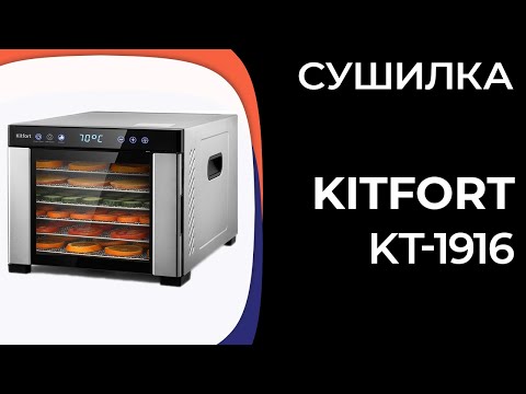 Видео: Сушилка Kitfort KT-1916