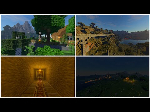 Видео: Minecraft Bedrock 1.17. Красивая генерация, большая Ж/Д и небольшая база.
