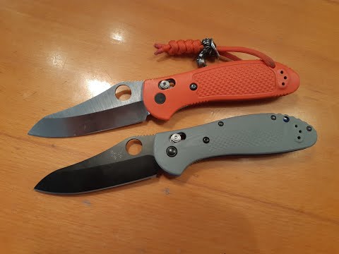 Видео: BENCHMADE 550 РЕПЛИКА VS ОРИГИНАЛ