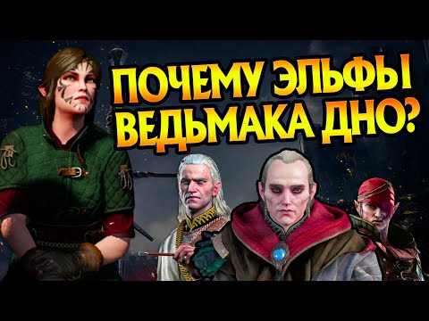 Видео: Как Эльфы Из Ведьмака Всё Потеряли?