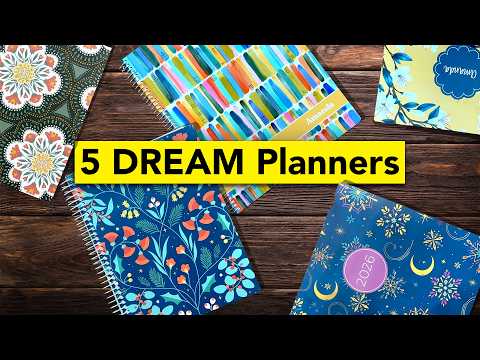 Видео: Я спланировал 1 неделю в 5 индивидуальных макетах ежедневника — Plum Paper