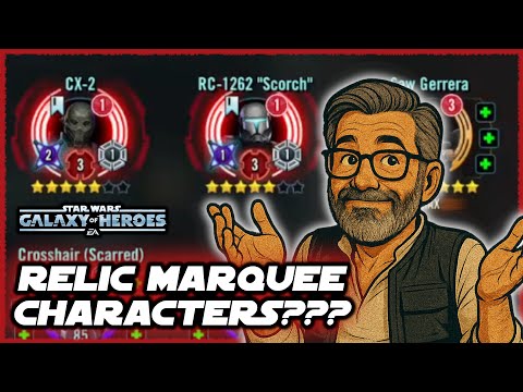 Видео: Выйдут ли релизы Relic Marquee для Star Wars Galaxy of Heroes?
