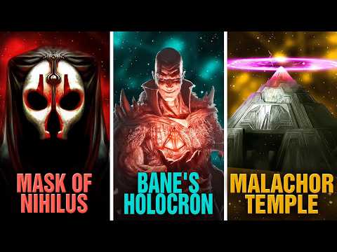 Видео: Объяснение 10 самых МОЩНЫХ артефактов ситхов!