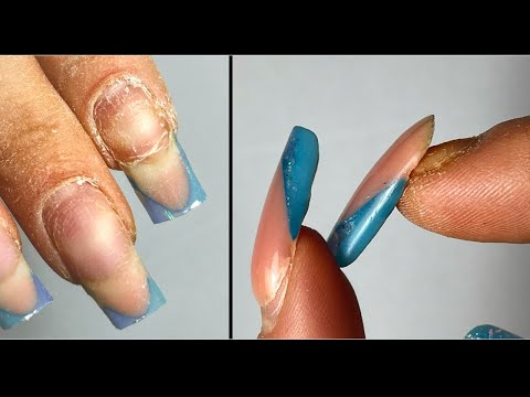 Видео: Жуть как расстроилась/ И такое бывает 😧/коррекция / маникюр