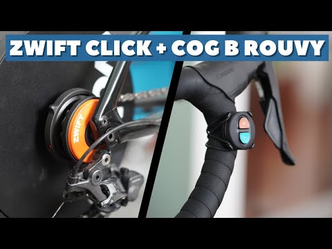 Видео: Віртуальне переключення передач Zwift Click + Cog на Wahoo Kickr Core