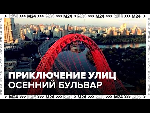 Видео: "Приключение улиц": Осенний бульвар - Москва 24