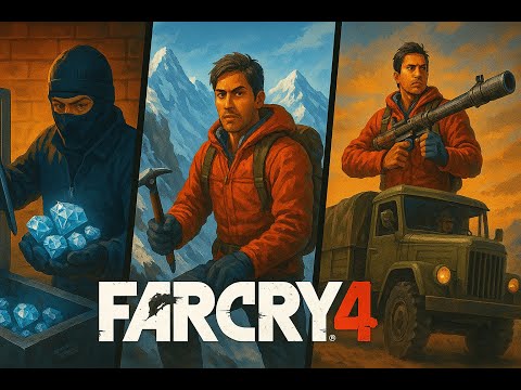 Видео: Far Cry 4 — Самые жёсткие миссии подряд! 💎 для Лонга, Хёрк, Гималаи и конвой под обстрелом