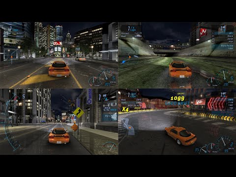 Видео: Need For Speed: Underground (ПК) - Все Гоночные Трассы