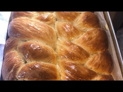 Видео: Гайанский хлеб-косичка, домашний хлеб, мягкий маслянистый хлеб, плетёный хлеб, гайанский плетёный...