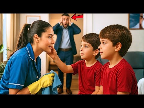 Видео: Близнецы миллионера не разговаривали… пока не увидели уборщицу, и то, что произошло после