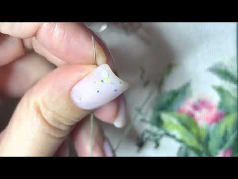 Видео: Тег  Листья и каштаны, а ещё и вышивка автор Неминская Юлия