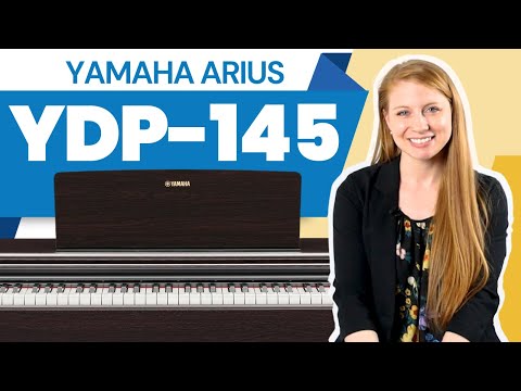 Видео: Цифровое пианино Yamaha ARIUS YDP-145 | Полный обзор и демонстрация игры от Дженны из Popplers Music