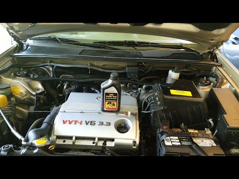 Видео: Замена трансмиссионной жидкости в двигателе Toyota 3.3L V6