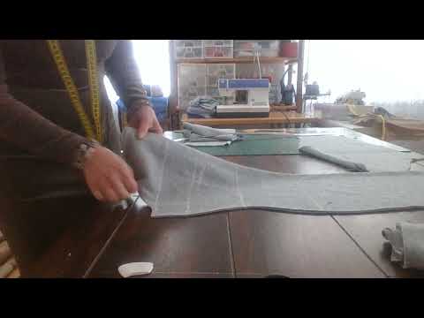 Видео: Показ кроя платья из трикотажа, по меркам для начинающих?