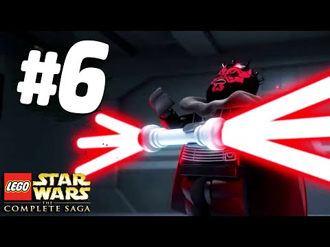 Видео: БИТВА С ДАРТ МОЛОМ - Lego Star Wars: The Complete Saga Прохождение - Часть 6
