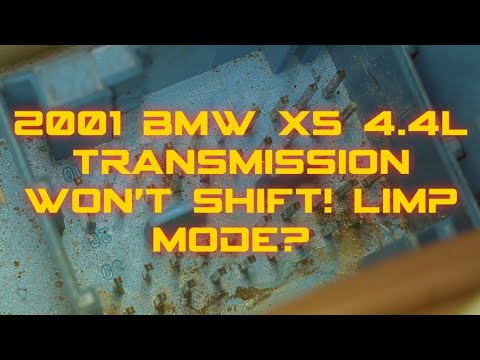 Видео: BMW X5 4.4l 2001 года выпуска. Коробка передач не переключается? Переход в аварийный режим?