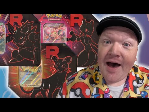 Видео: 3 X TEAM ROCKET! Открытие карт покемонов и битвы наборов!