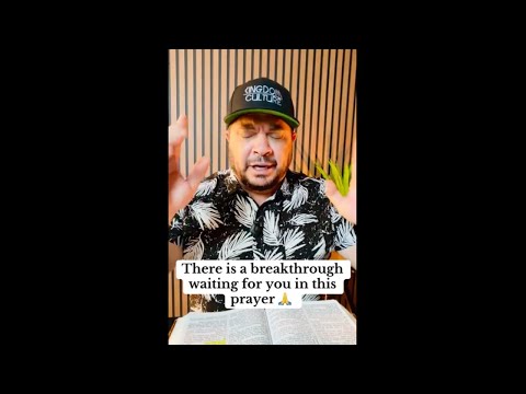 Видео: В этой чудесной молитве вас ждет большой прорыв — молитесь с Фернандо Пересом