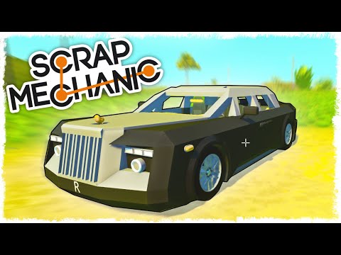 Видео: БИТВА: СТРОИМ ГОНОЧНУЮ МАШИНУ НА ПОРШНЯХ В SCRAP MECHANIC!!!