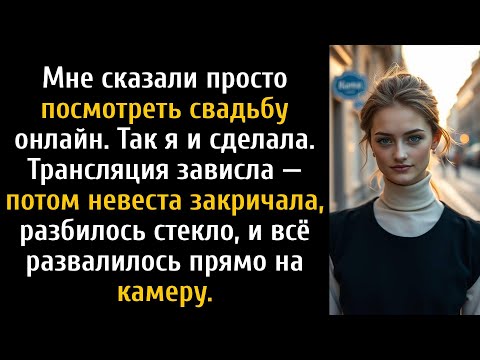 Видео: Родители сказали: «Посмотри свадьбу онлайн» — я посмотрела, а потом экран завис в хаосе.