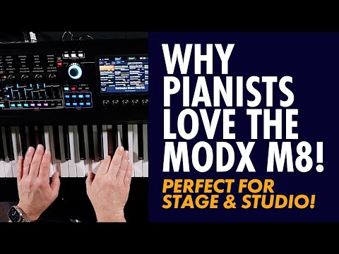 Видео: Подробный обзор клавиатуры Yamaha MODX M8: звуки, технологии и многое другое