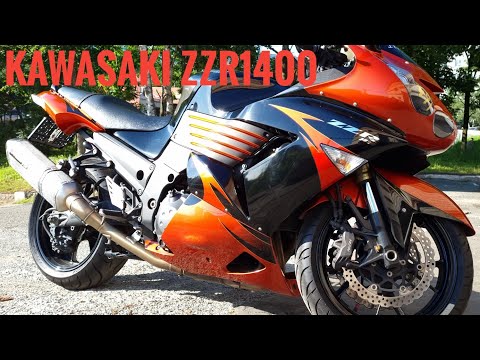 Видео: Привёз из Японии Kawasaki ZZR1400 (Ninja ZX-14). Быстрее чем GSX1300R Hayabusa.
