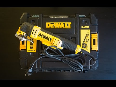 Видео: Мультиинструмент-реноватор DeWalt DWE315KT