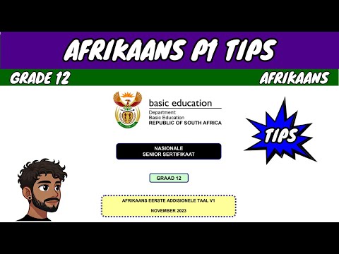 Видео: Африкаанс, часть 1 (Советы в последнюю минуту)