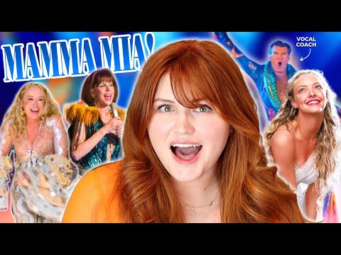 Видео: Реакция преподавателя вокала на MAMMA MIA