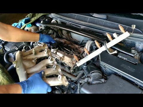 Видео: Вольво S80, чистка ВКГ. Volvo PCV.