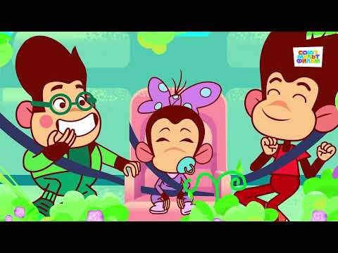 Видео: Мартышкины - Мультик про весёлых обезьянок Союзмультфильм - Все серии Часть 2