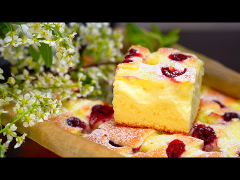 Видео: "КРЕМОВЫЙ" пирог, который просто ТАЕТ во рту!! | Кулинарим с Таней