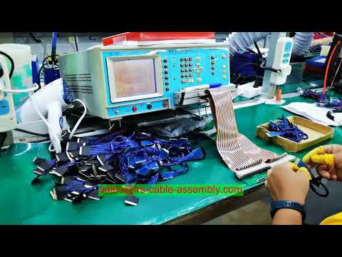 Видео: Индивидуальная сборка кабелей Микро передача IPEX 20525 040E Разъемы Бронированный коаксиальный кабе