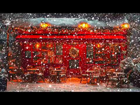 Видео: Спокойные зимние ночи ❄️Джаз и кофе ⛄ | Атмосфера лёгкого снегопада для спокойного сна