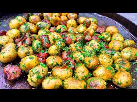 Видео: БОГОПОДОБНЫЙ ЧЕСНОЧНЫЙ картофель — рецепт, который ВЗОРВАЛ вкусовые рецепторы!