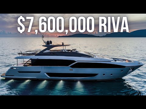 Видео: Путешествие на суперяхте Riva стоимостью 7 600 000 долларов