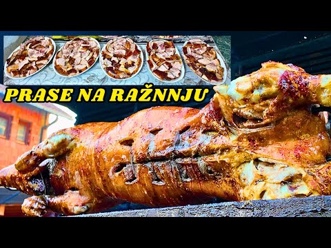 Видео: КАК ЗАЖАРИТЬ СВИНЬЮ НА КОЛЕ? ПАЛЬЦЫ ЛИЖАТЬ! Вот и запекается.
