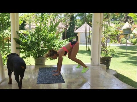 Видео: Анна Цукур. Супер жиросжигающая табата 8 минут.