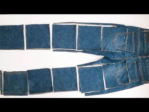 Видео: Превратите старые джинсы в дизайнерскую сумку | Легкое рукоделие с Мэри Ким