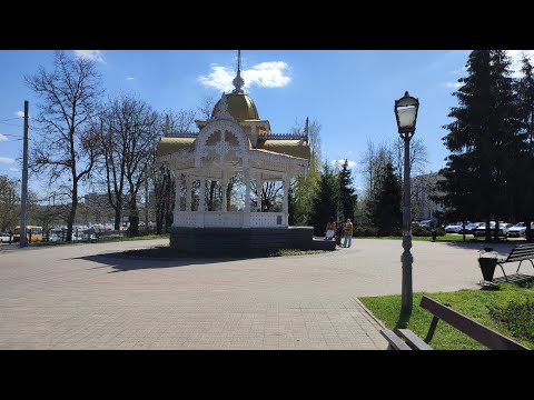 Видео: Как выглядит центр города Сумы. Прогулка в центре Сум